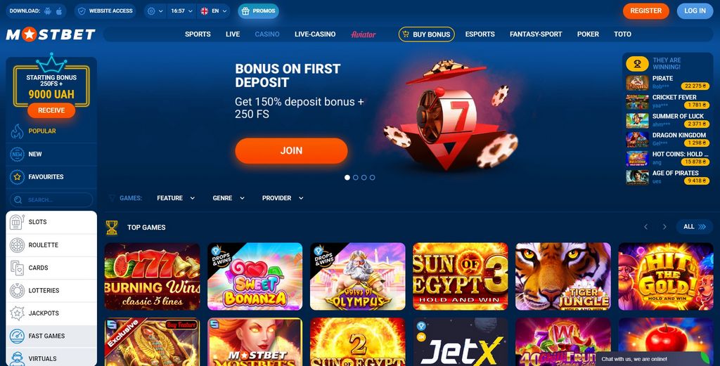 MostBet in India