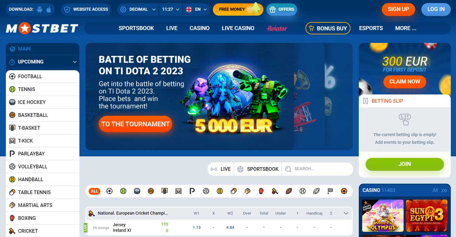 Przedsiębiorstwo Mostbet Gambling w Bukmacher w Polsce