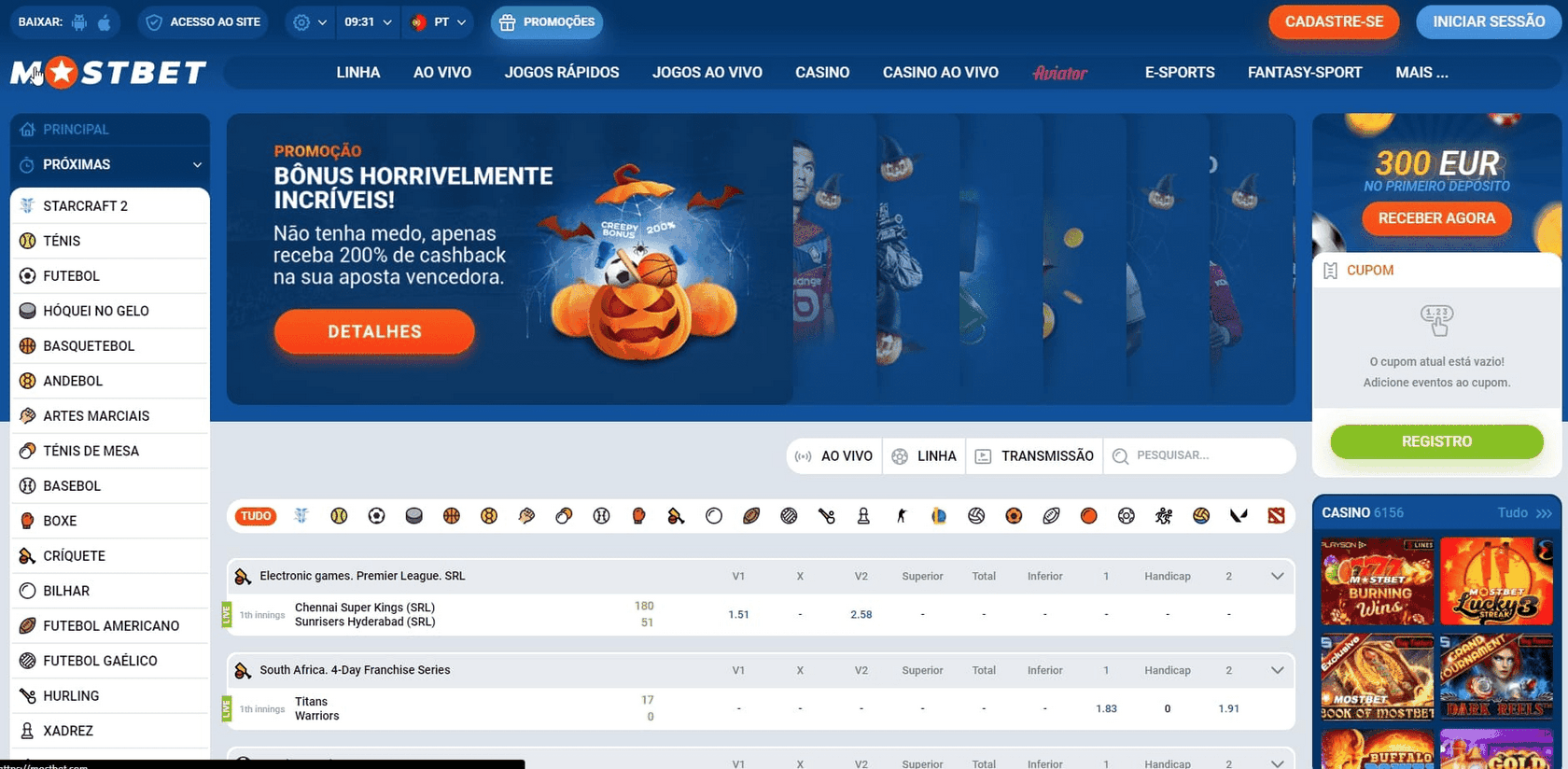 Mostbet Portugal: Ganhe um bônus de até 1400 PLN na Mostbet PT hoje mesmo!